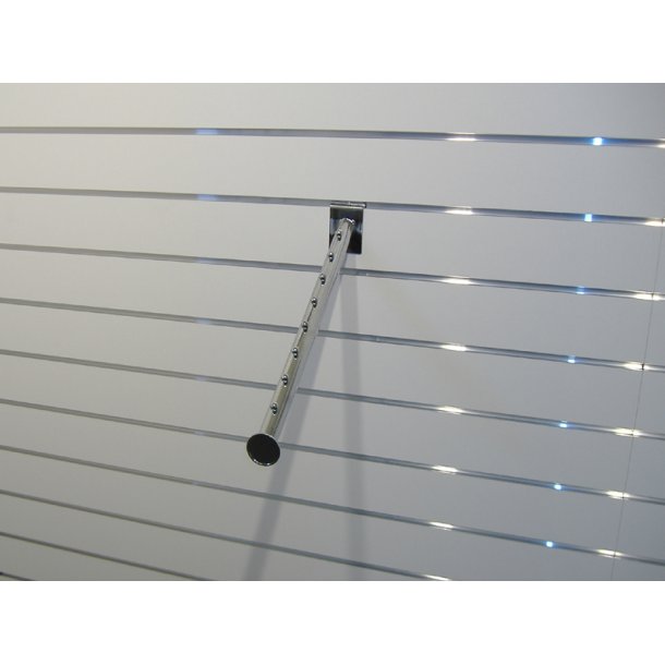 Skrhng 40cm til rillepanel. Krom