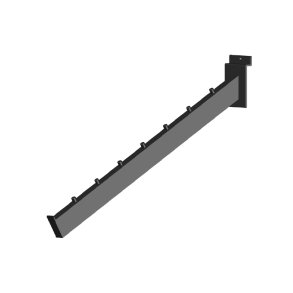 Skrhng 40cm til rillepanel. Sort