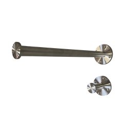 V�gmonteret fronth�ng, b�rstet rustfri st�l