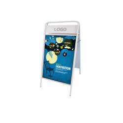 Expo Sign med logoplade