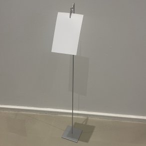 Skilteholder med klemme