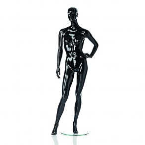 Sort h�jglans dame mannequin