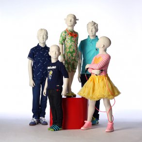 Stilistiske Børne mannequiner